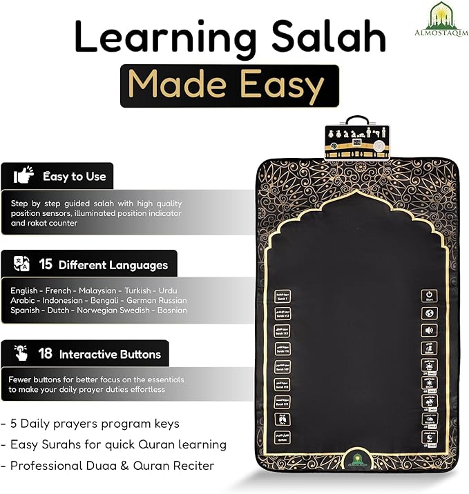 Educational Prayer Mat for Teens and Adults